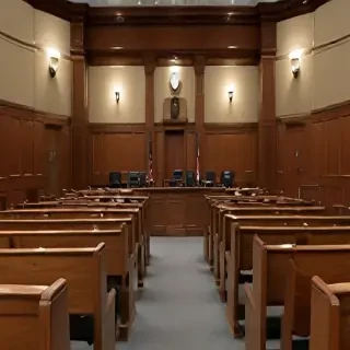courtroom background