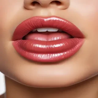 glossy lips png