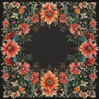 clipart floral border