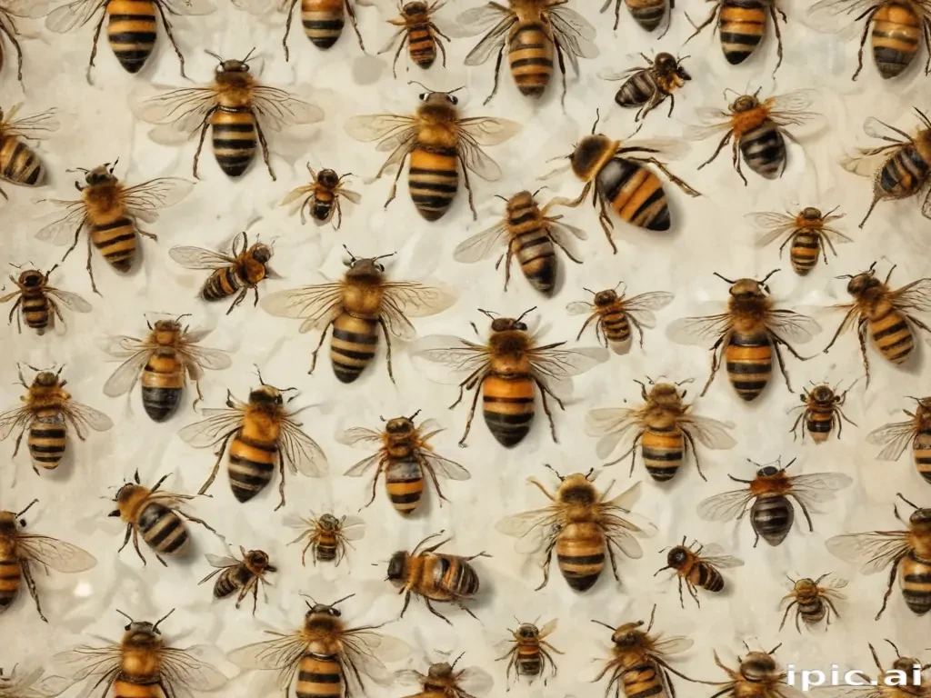 free vintage bee printables