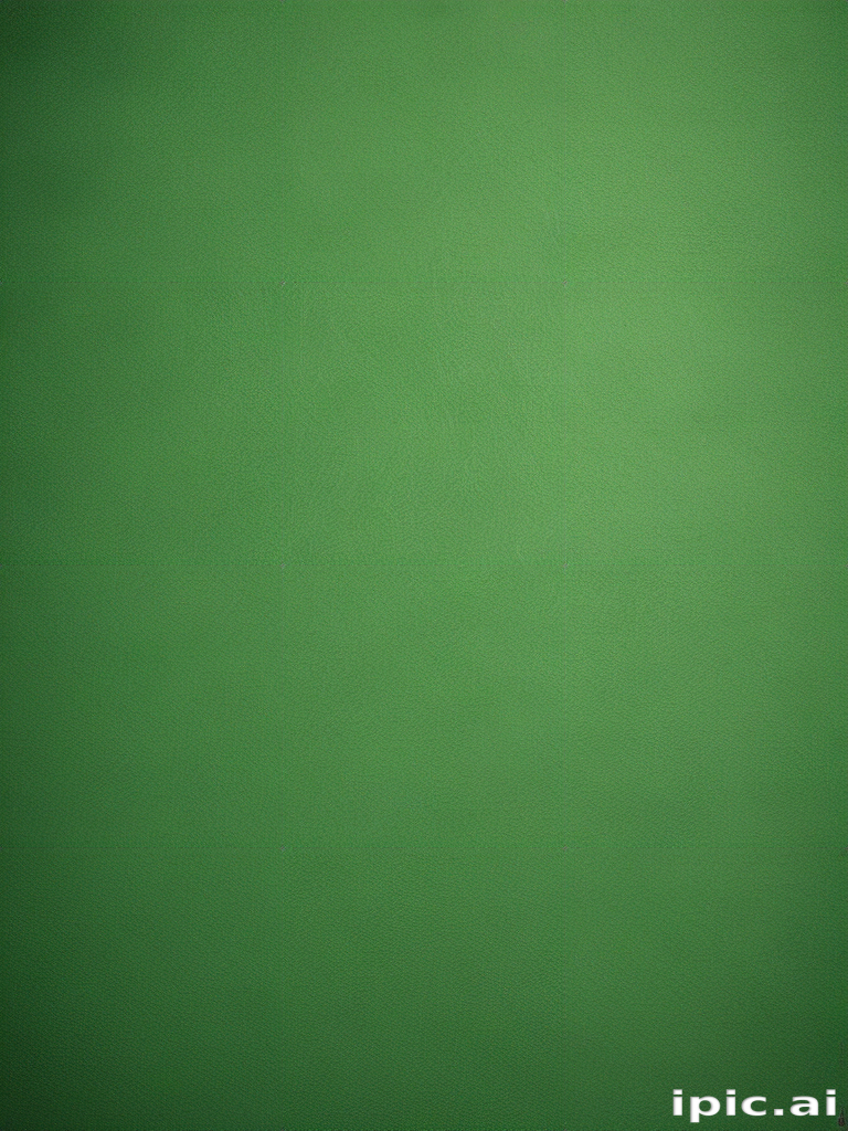 Vibrant Green Background Ideal for Creative Projects and Presentations