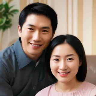 free use asian family