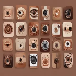 aesthetic instagram highlight covers brown