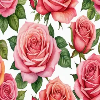 watercolor roses png