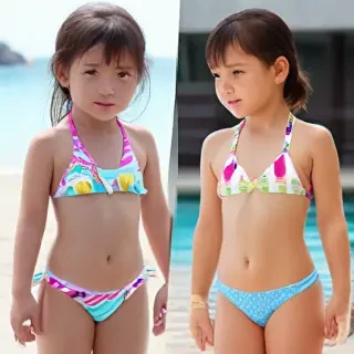 ai little girl in bikini