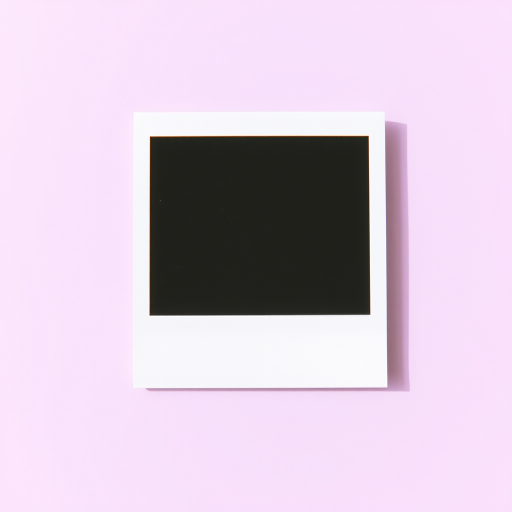 aesthetic polaroid frame