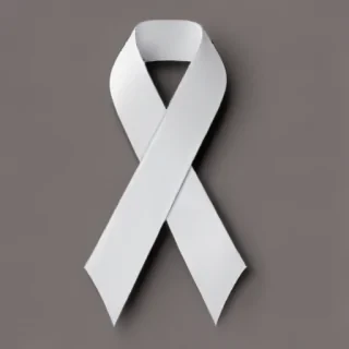 white ribbon png