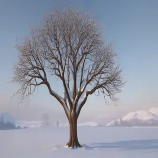winter tree png