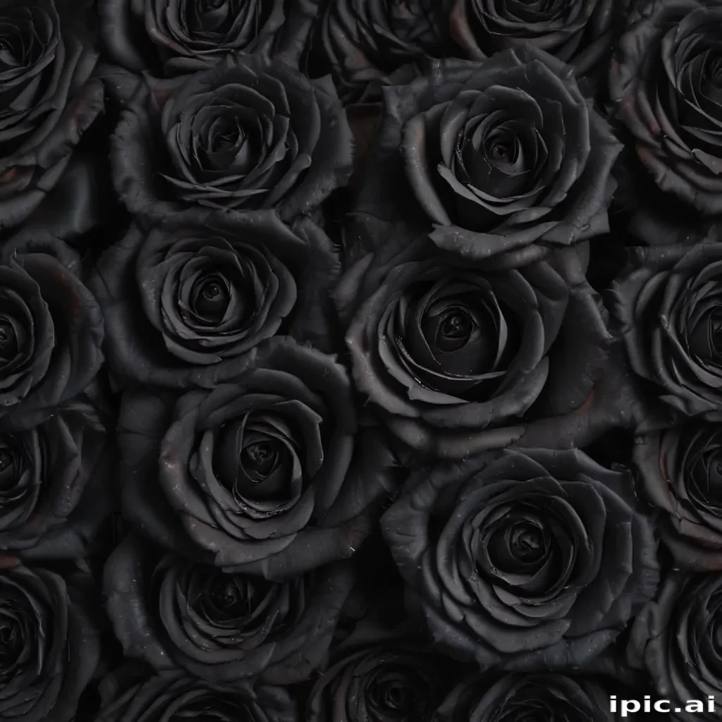 black roses background
