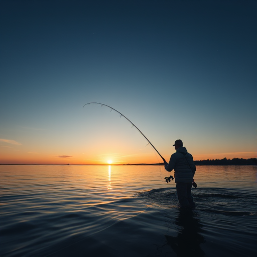 rod in fishing