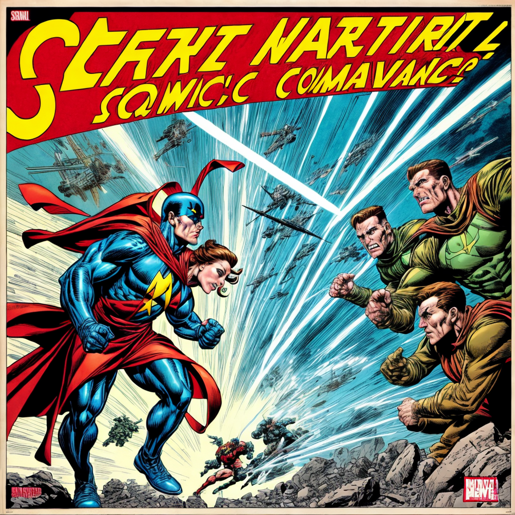 secret war comic poster
