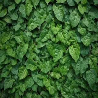 leaf background green