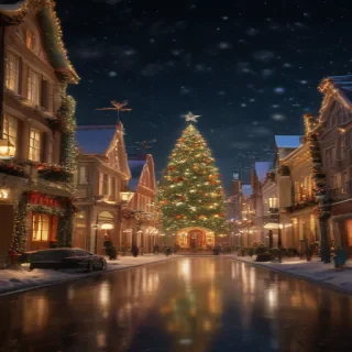 christmas eve wallpaper