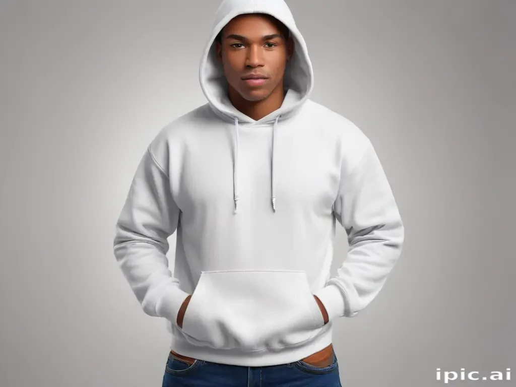 white hoodie png