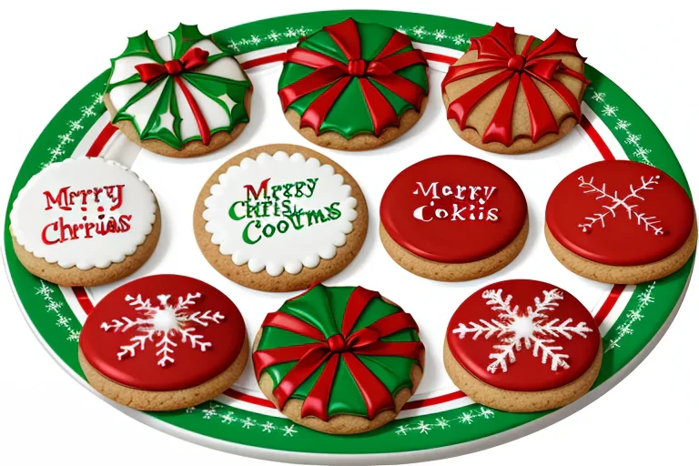 free christmas cookies clipart