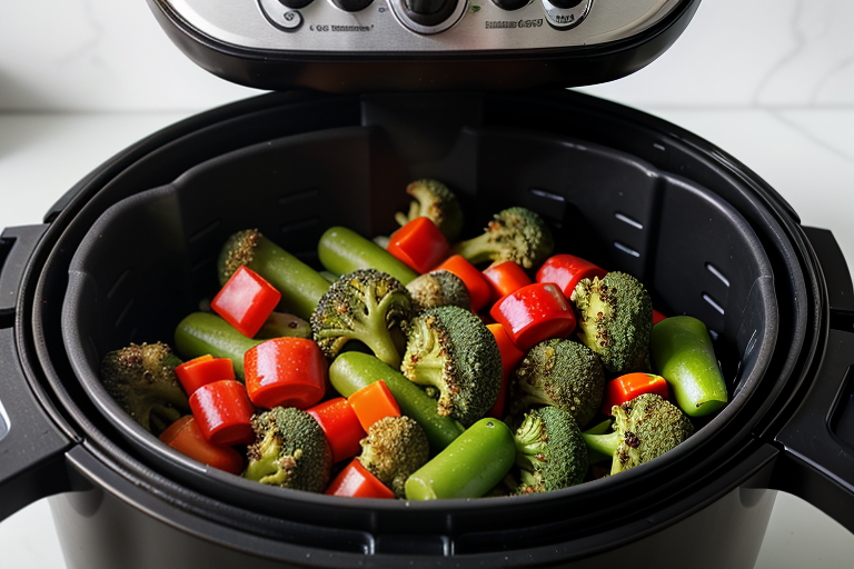 how to cook frozen vegetables in air fryer