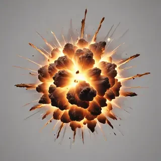 explosion transparent png