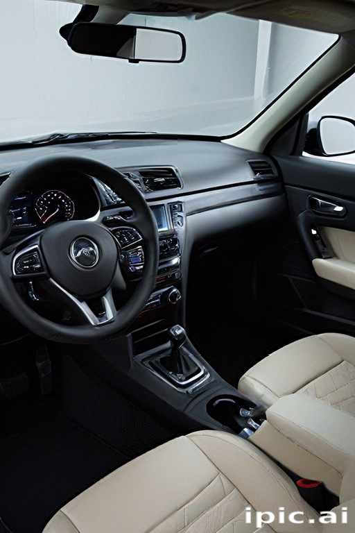 Modern Car Interior Featuring Sleek Design and Comfortable Seating ...