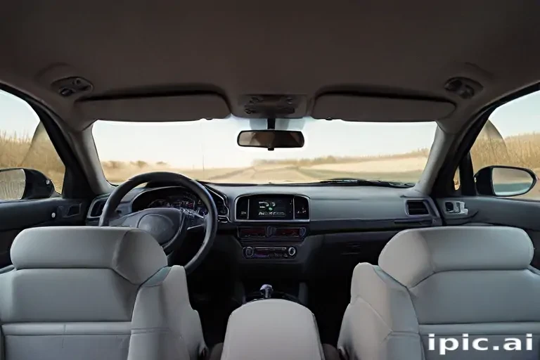 inside a car background