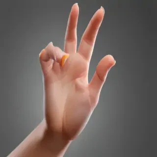 finger point png
