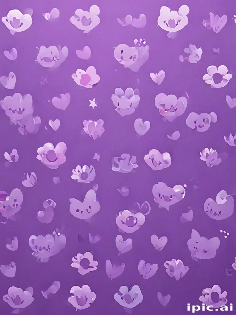 purple cute wallpaper