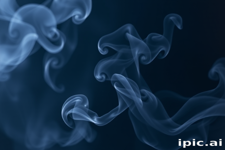 smoke no background