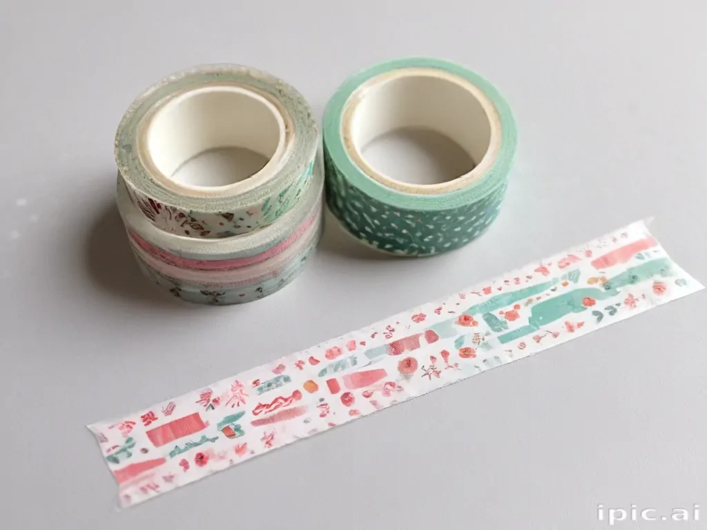 transparent washi tape png