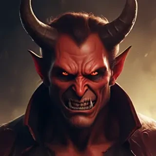 wallpaper of the devil