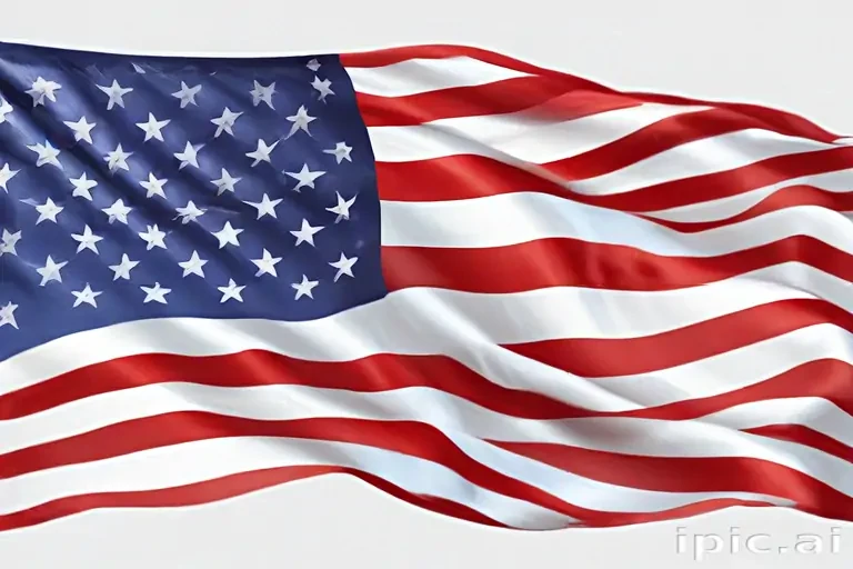 transparent american flag clipart