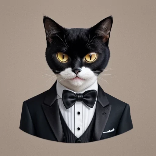 tuxedo cat