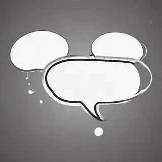 speech bubble clip art