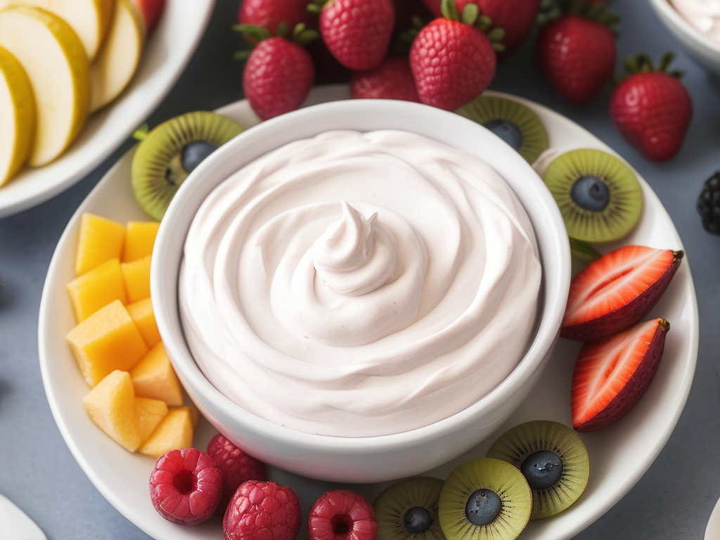 3 ingredient fruit dip with cool whip