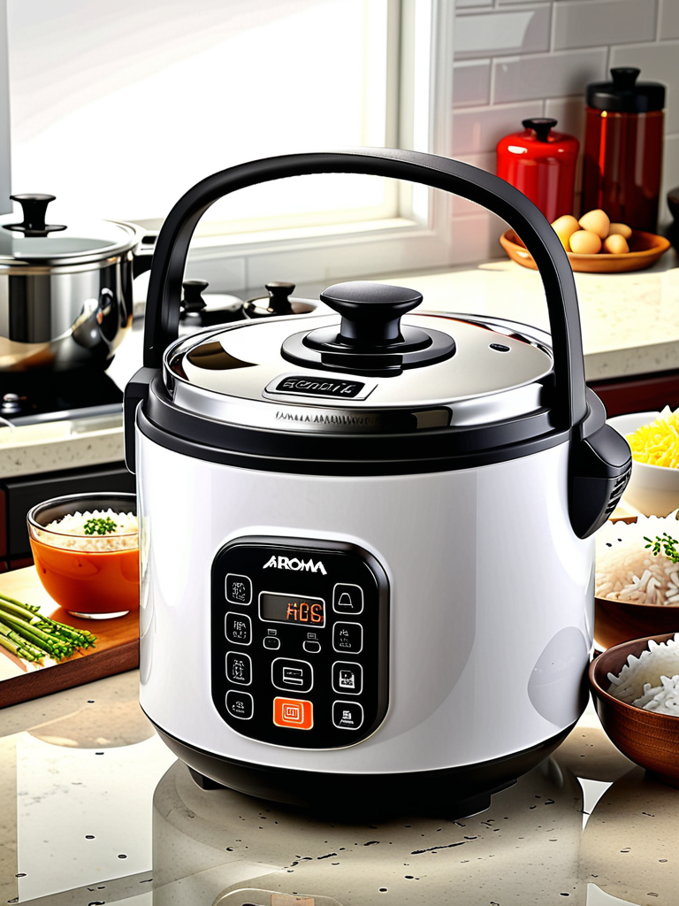 aroma digital rice cooker manual