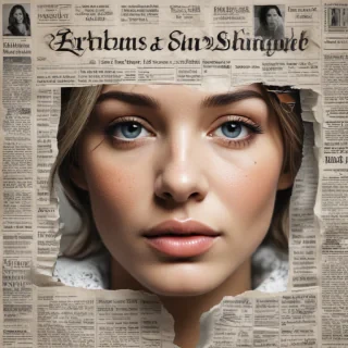 newspaper collage png