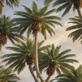 aesthetic palm tree wallpaper