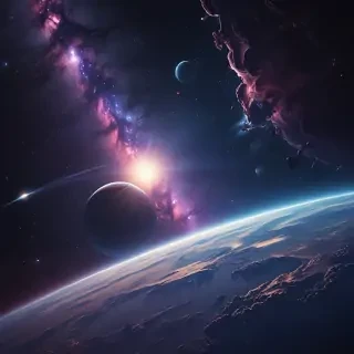 space wallpaper iphone