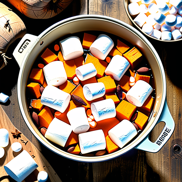 bruce's yams recipe on can with marshmallows