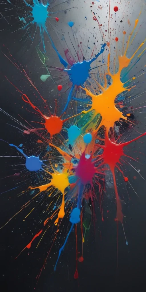 paint splatter transparent