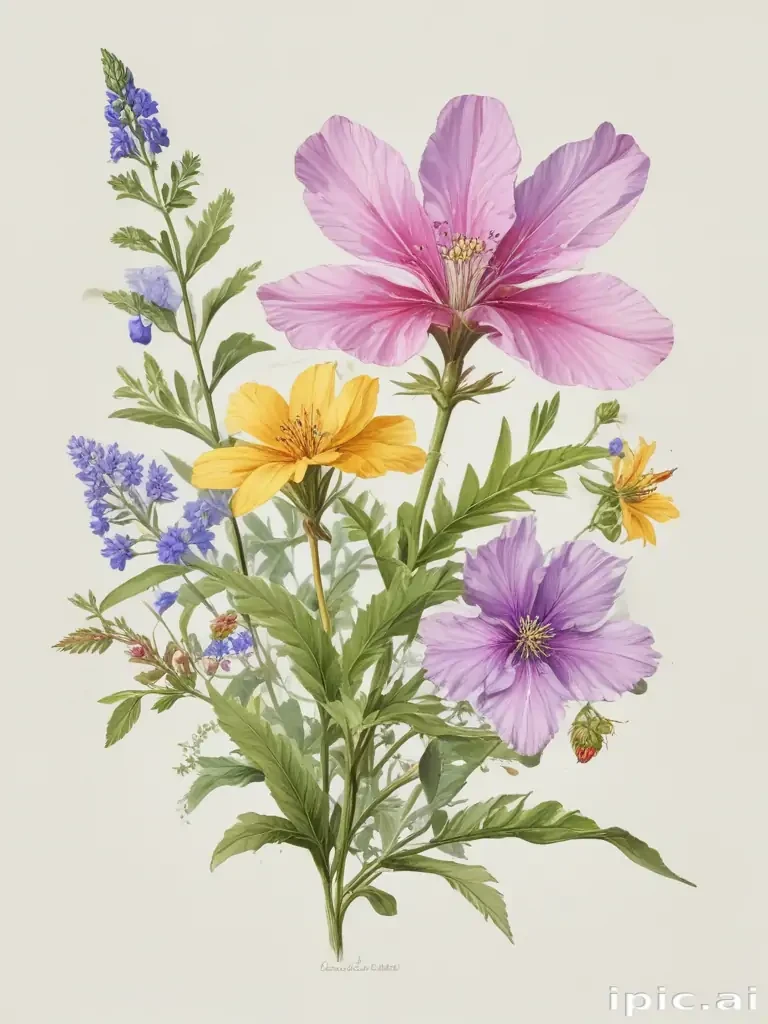 free wildflower clipart