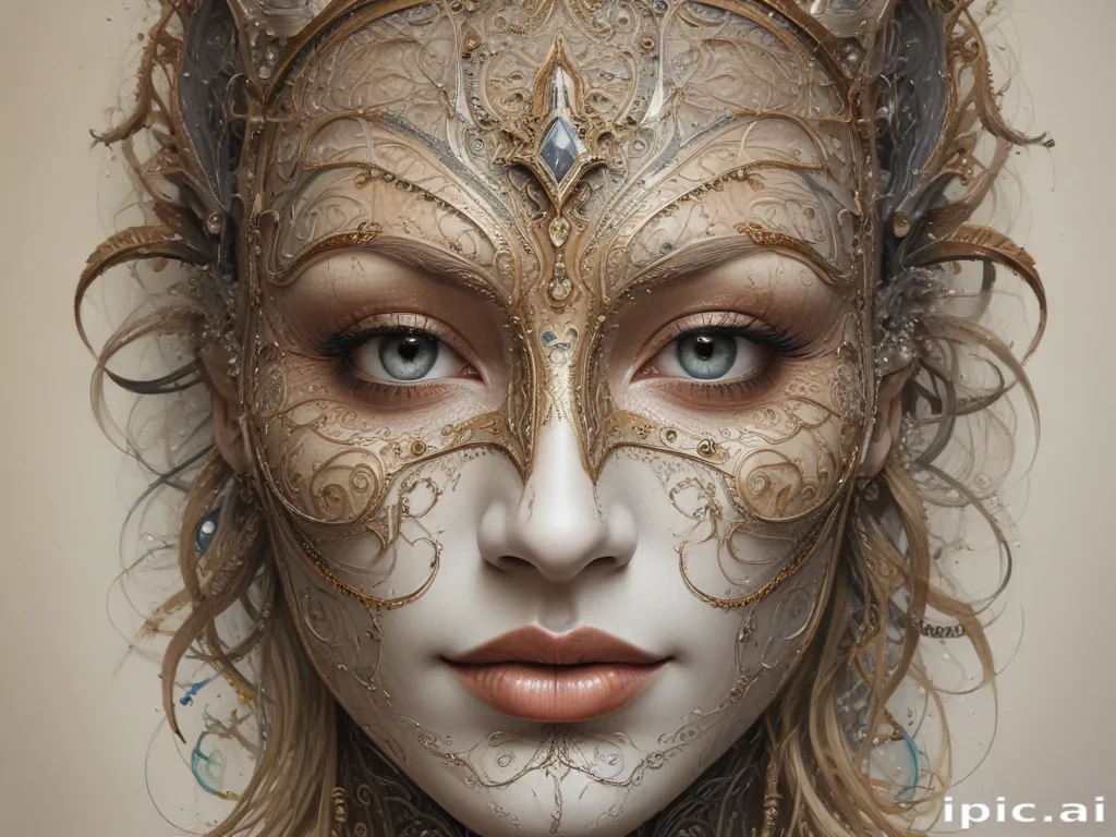 mask drawing