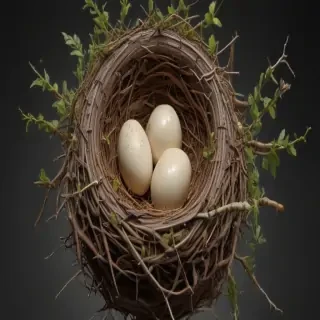birds nest png