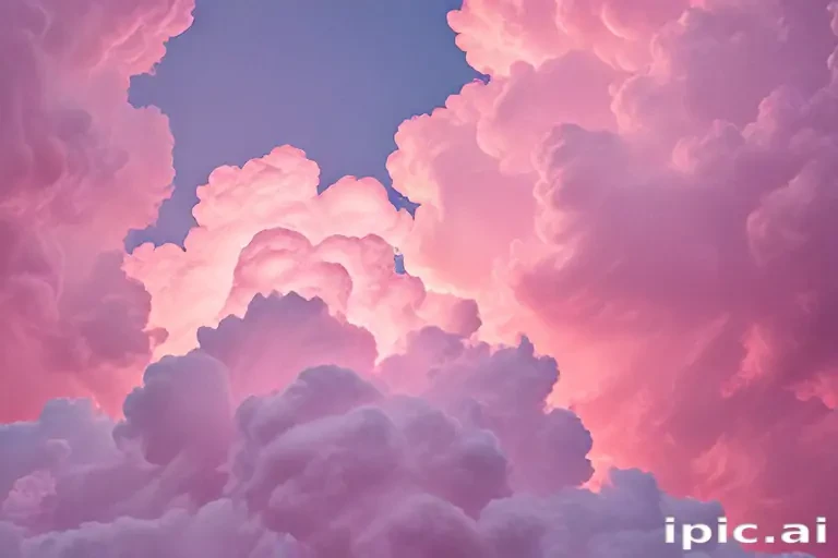 pink cloud wallpaper