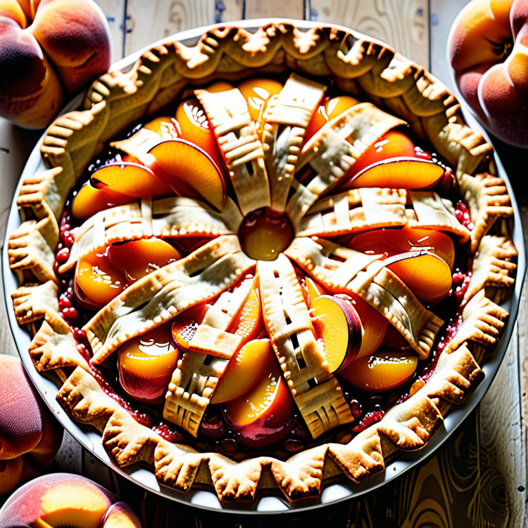 peach pie from canned peaches