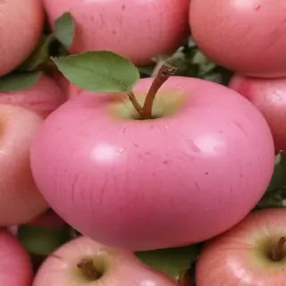 pink apple wallpaper