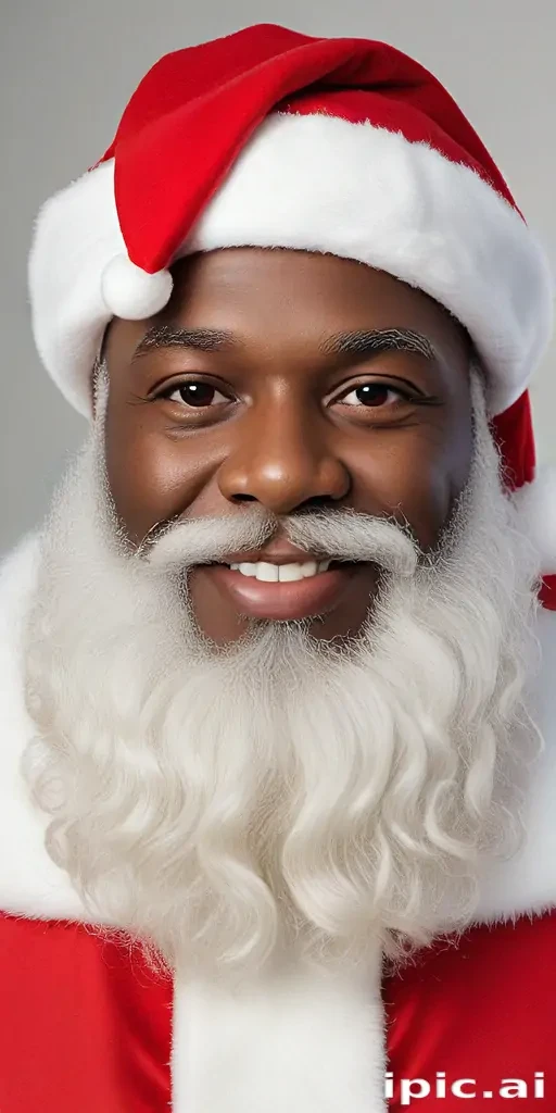 black santa png