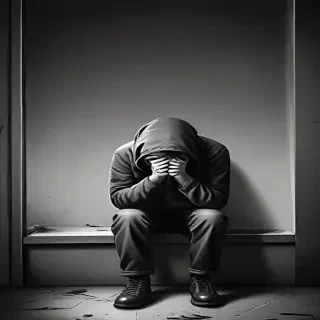 cartoon images of depression