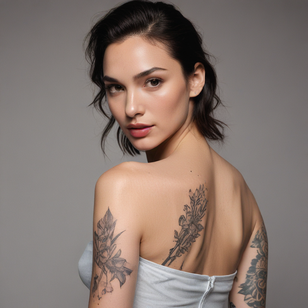 Ai Image Generator - Ai Art Generator - High Quality and 100% Unique Images  - iPic.Ai Gal gadot yakuza tattoo