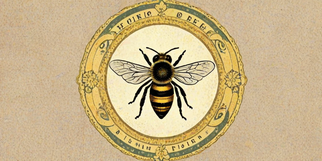 free vintage bee printables