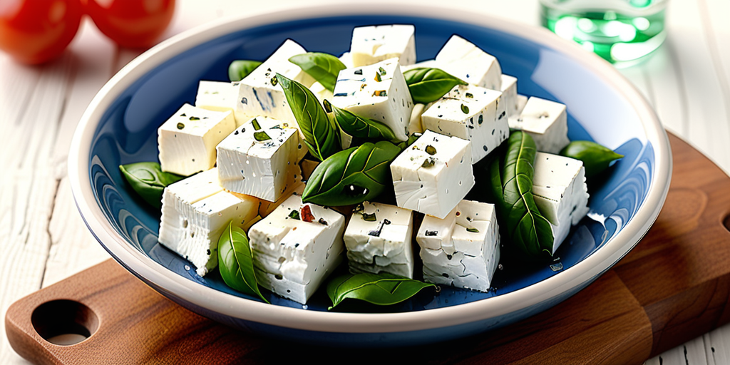 calories in 1/4 cup feta cheese