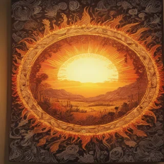 sun doodle
